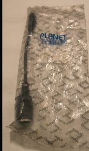 مبدل کیبورد قدیمی سوکت AT پنج پین به PS2 شش پین رنگ مشکی کابل دار